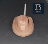 3535 Cowboy Hat Chocolate or Hard Candy Lollipop Mold